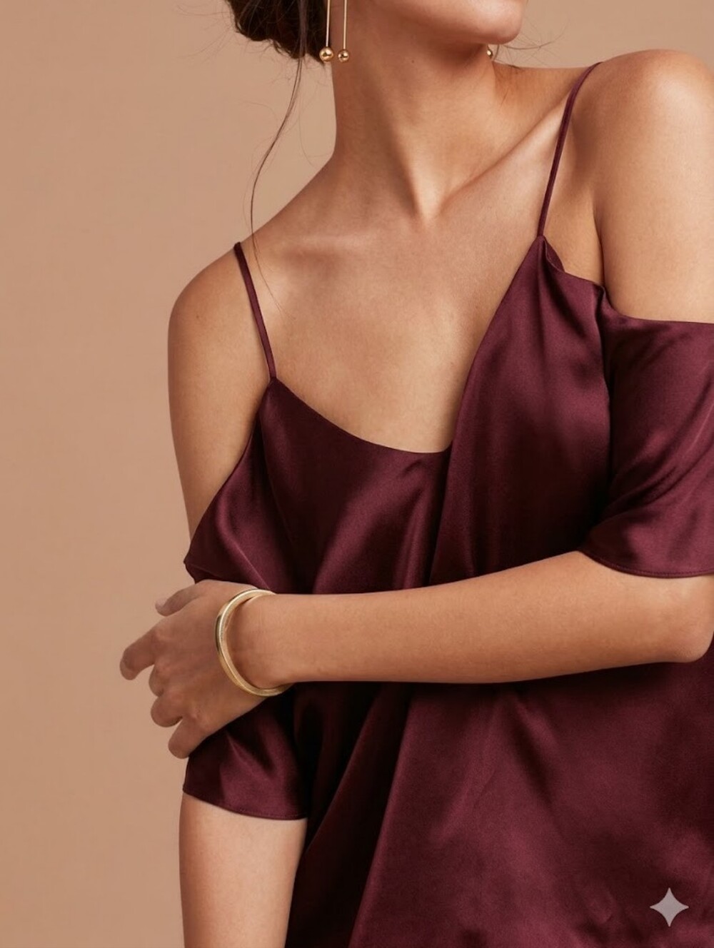 Wilfred Draveil Burgundy Blouse